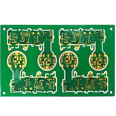 Chine 6 couches de la carte PCB rigide faite sur commande 0.9mm de câble verts aucun Silkscreen 151.5*88.74mm à vendre