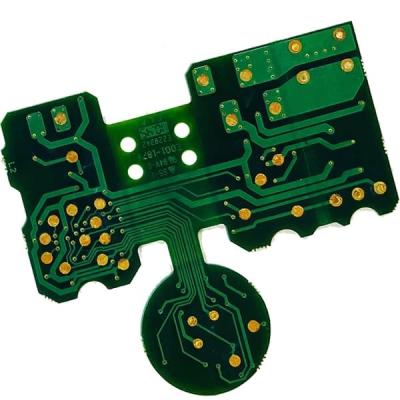 中国 信頼できる6つの層の堅い屈曲PCBプロトタイプ緑0.8mm 60.27*52.47mm 販売のため