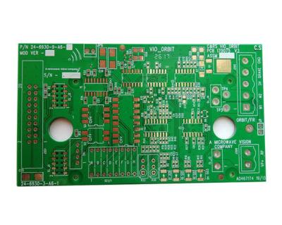 中国 6層高周波PCB FR4 HASL電子PCBの企業のコントローラー 販売のため