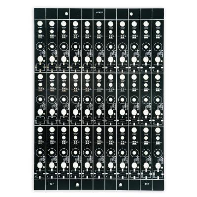 China 2oz Aluminium Printed Circuit Board HASL PCB Aluminum Board 1 Layer for sale