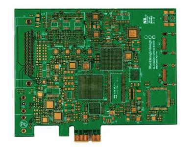 China 1.6mm steife PWB-Kommunikation 6 Schicht-leitfähige Vorhänge begraben über zu verkaufen