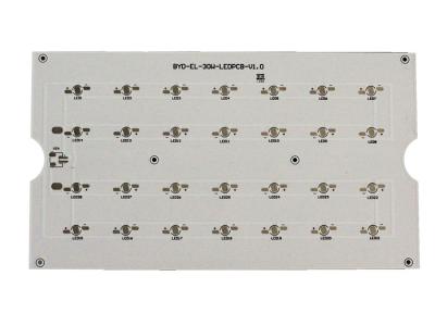 Cina Bordo di alluminio del PWB FR4 del PWB 1.0mm di illuminazione di ENIG LED per il LED 2 strati in vendita