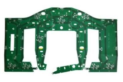 China Imersão rígida Tin Green Circuit Board do PWB do cabo flexível de 2 camadas 0.8mm à venda