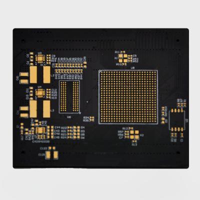 China 94V0 PCB Printed Circuit Board Copper 2oz 1 Layer Black Oil Single Sided for sale