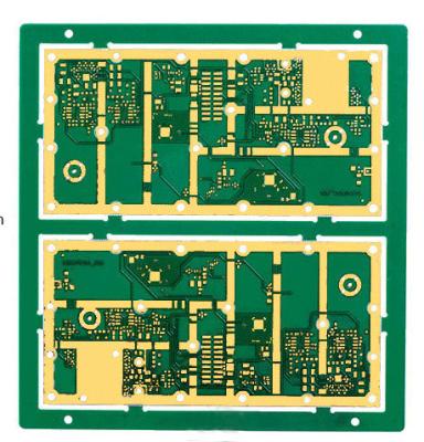 China 4 capas de PCB rígido de cobre de alta TG FR4 EING PCB con moneda de cobre enterrada para telecomunicaciones en venta