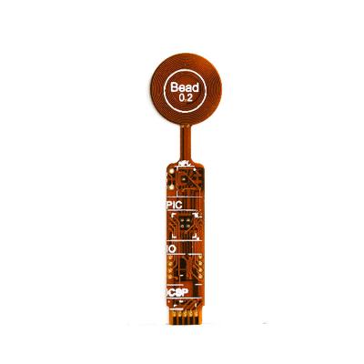 China 2 Layer Flexible Printed Circuit PCB EING 0.12mm Thin Flexible PCB With PI And Coverlay for sale