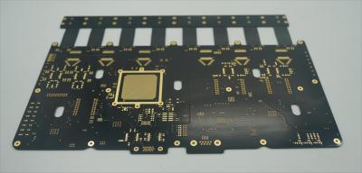 China Flexible Rigid Pcb 14L PCB AND 6 Layer FPC Tg170 & Black PI With Blind Holes for sale
