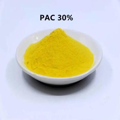 China Chemical Auxiliary Agent 1327-41-9 30% Yellow Granule Poly Aluminium Chloride PAC for sale