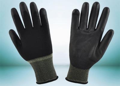 Китай Безопасность работая покрытый ПУ логотип шелковой ширмы перчаток печатая ровную поверхность продается