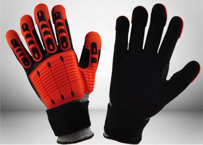 China Industrial Mechanic Work Gloves Impact Resistant Mechanic Safety Gloves 13 Gauge for sale