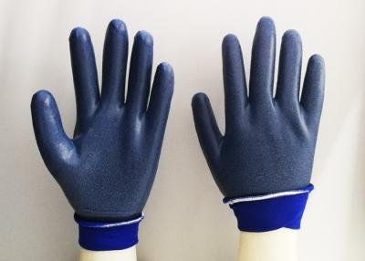 China Foam Eva Latex Dipped Gloves , Latex Rubber Gloves Breathable Knitting for sale