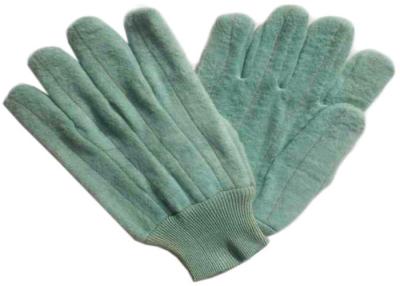 China Dark Color Heat Resistant Gloves Customized Logo Printed For Glass Industry for sale