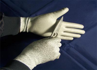 China Los guantes excelentes de la seguridad de la abrasión para cortar, deslizan los guantes resistentes Shell respirable en venta
