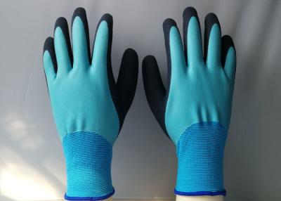 China Wear Resistant Nylon Nitrile Coated Gloves 35 - 120 G / Pair CE Approved for sale