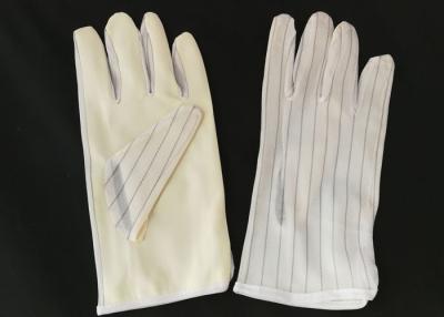 China guantes de la mano del ESD de la longitud de los 22cm, protector revestido de la PU de los guantes no estáticos en venta
