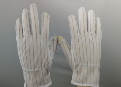 China Premium Quality Anti Static Gloves Silk Screen Logo Printing Flexible Knitting for sale
