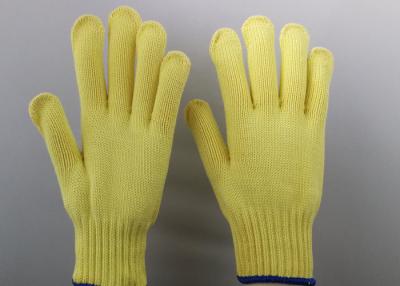 China Cut Resistant Gloves cut proof gloves kitchen cut resistant work gloveAramid Knitted LOGO Printed OEM Acceptable for sale
