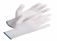 Cina Punti accettabili del PVC dell'OEM di progettazione del cotone dei guanti senza cuciture dell'elastam mini sulla palma in vendita