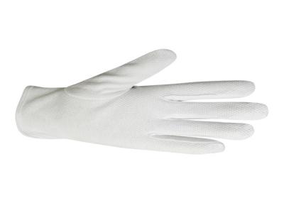 China Diseño de los puntos del PVC de los guantes de la banda de la prueba de resbalón con tres líneas de las puntadas en venta
