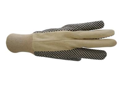 中国 ポリ塩化ビニールの点のグリップの頑丈な仕事の手袋の魅力的な外観のセリウムの証明 販売のため