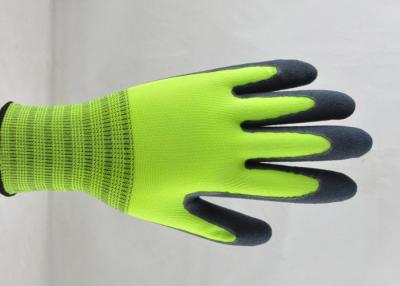 China Sandy Finish Nitrile Coated Gloves Nylon Knitted Ultimate Close Fitting for sale