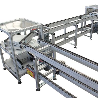 China Other Double Layer Conveyor Machine Assembly Line Pallet Conveyor For Workshop And Logistics for sale