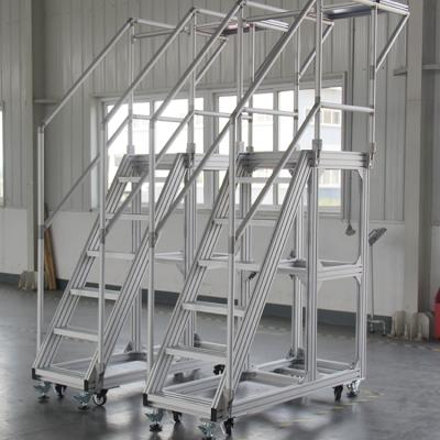 China Chinese manufacturer folding ladders industrial aluminum hand railings and railings for sale for sale