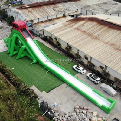 China OHO Crazy Giant Inflatable Water Slide For Adult In Summer Water Equipment for sale