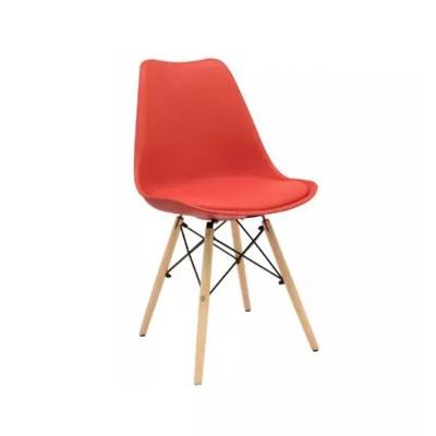 中国 椅子の耐久力のある 4.8kgs を食事する現代的な北欧のアームレスの赤いエッフェル 販売のため