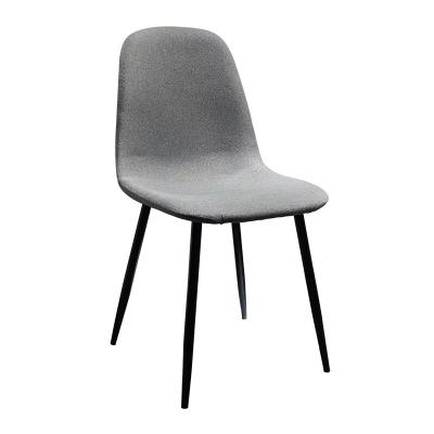China Nordic Modern Metal Dining Chairs SH76cm Restaurant Furniture Delicate Stitching for sale