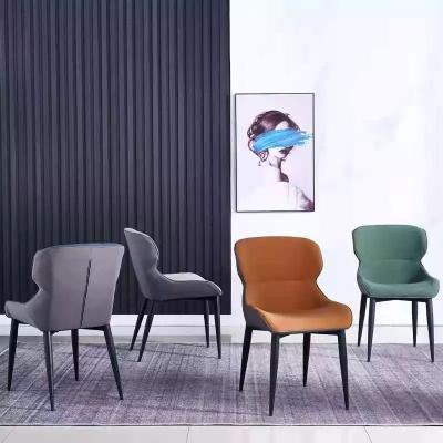 Chine Chaises de salle à manger contemporaines en métal de conception italienne restauration chaises de salle à manger 5.4kgs à vendre