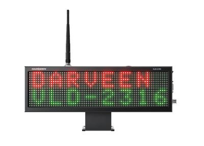 China 2 Lines 3 Colors 16 Characters In-Vehicle LED Display Wide Range Power Input for sale
