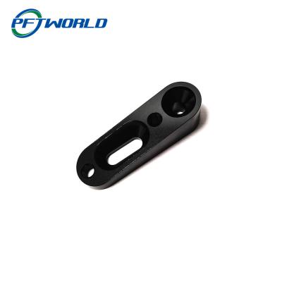 China Black CNC Machining Aluminum Parts Anodizing Bicycle Accessories for sale