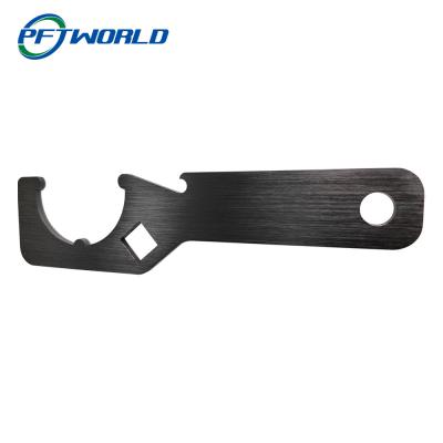 China Stainless Steel Wrench Parts Black Oxidation Powder Spraying Not Easy to Deform Te koop
