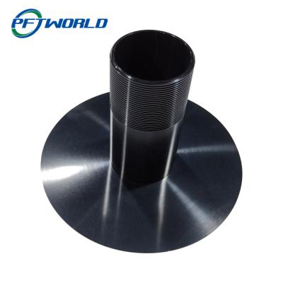 China CNC Machined Milling Black Anodized Aluminum CNC Machined Metal Parts for sale