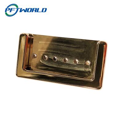 China Precision CNC Brass Parts Machined Guitar Accessories Mirror Polishing for sale