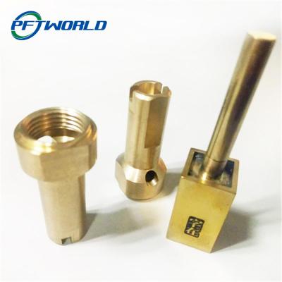 China Precision Machined CNC Brass Parts for Custom Plating Solutions à venda