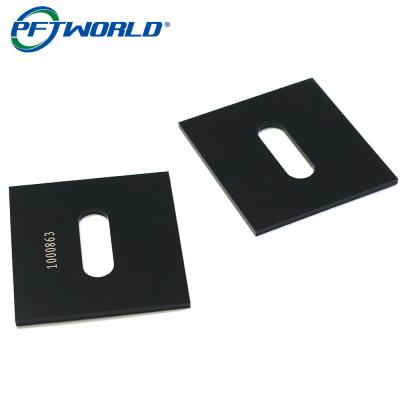 China piezas de aluminio mecánicas anodizadas negras modificadas para requisitos particulares del metal del CNC de la precisión que trabajan a máquina que muelen en venta