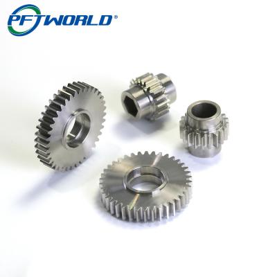 Cina Scaffale di ingranaggio cilindrico interno veloce di alluminio lavorante su ordinazione di acciaio inossidabile del metallo di CNC in vendita