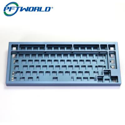 China Custom CNC Machining Aluminum Milling Service Keyboard Case Kit For Computer for sale