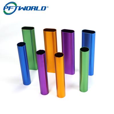 China Custom Precision Cnc OEM Stamping Aluminum Parts Service Colorful Anodized for sale