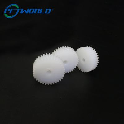 China High Precision CNC Machining Customized Plastic Gears Product With Clear Surface for sale