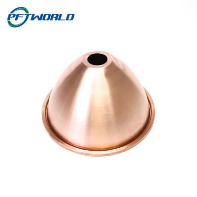 China Spinning Spare Parts Sheet Metal Manufacturing aluminum Precision Tolerance for sale