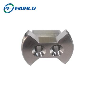 China Titanmessing5 Achse maschinell bearbeitete Teile, DWG-Zeichnung Aluminium-Bearbeitungsservice CNC zu verkaufen