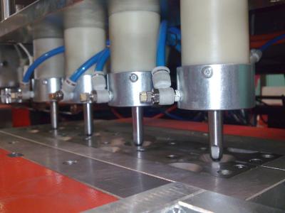 Chine Réservoir chimique hydraulique de la machine 10L de soufflage de corps creux d'extrusion avec l'ébarbage automatique à vendre