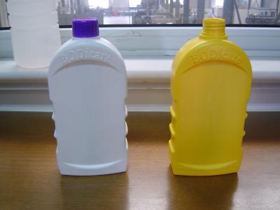 China botella de la loción máquina del moldeo por insuflación de aire comprimido del HDPE de 2 capas con el sistema defleshing en venta