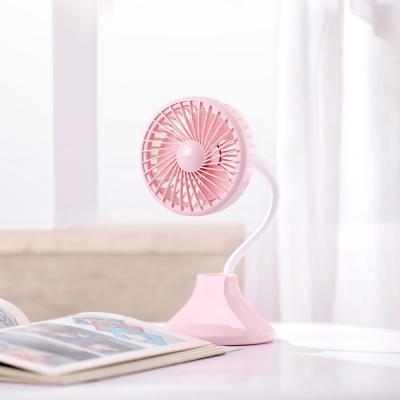 China Multifunction USB Rechargeable desk lamp Fan with pen cantainer LED Mini Table phone holder Fan LED table light for sale