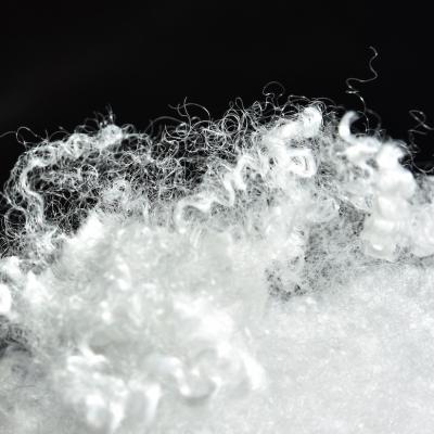 Chine Couleur blanche régénérée écologique de fibre discontinue de polyesters avec l'élasticité élevée à vendre