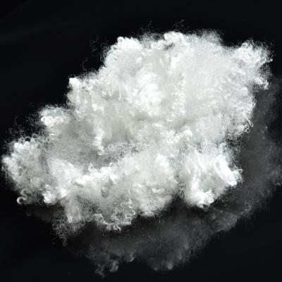 China High Resiliency Hollow Conjugated Polyester Staple Fiber , Soft Recycled PSF for sale