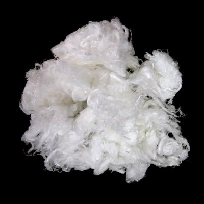 Chine Couleur blanche crue écologique de la fibre d'agrafe de Lyocell 1.2D×38mm pour la mode à extrémité élevé à vendre